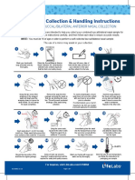 Specimen Collection & Handling Instructions: Combined Buccal/Bilateral Anterior Nasal Collection