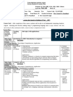 Lesson Plan Based On Syllabus of Year - 2017.: FAC-3B