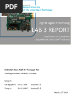 Lab 3 Report: Digital Signal Processing