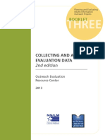 Three: Collecting and Analyzing Evaluation Data