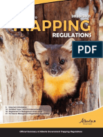 Alberta Guide To Trapping Regulations 1