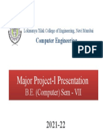 Major Project-I Presentation