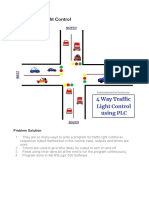 4way Traffic Light Ladder Logic