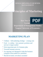Principles of Marketing: Single Diploma in Business Management