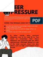 Peer Pressure: Signs You Should Look Out For