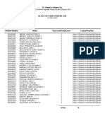 Dr. Yanga's BSME-2B Student List