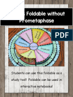 Mitosis Foldable Without Prometaphase