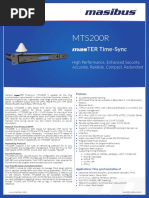 MTS200R: TER Time-Sync