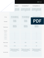 Comparison Chart (Custom Fields)