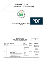 Kontrak Kuliah Isbd Unimed 2021 Ganjil