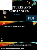 LESSON 2 - Properties of Pure Substances FOR SCIENCE 7