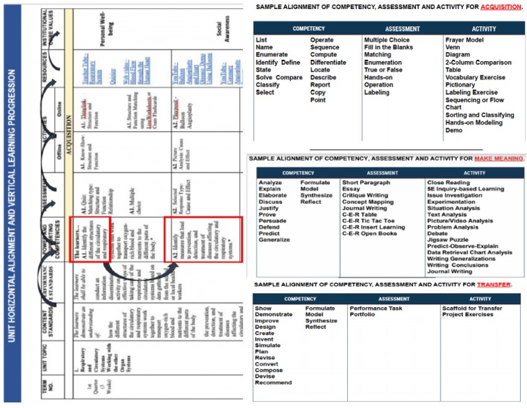 Acquisition, Making Meaning Transfer PDF