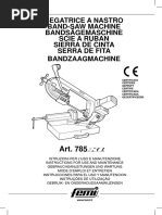 MANUALE D'USO 785XL