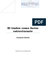 Carmelo-Saitta - El timbre como factor estructurante