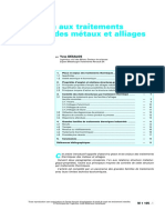 Introduction Aux Traitements Thermiques Des Métaux Et Alliag