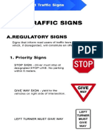 Road Traffic Signs 2021