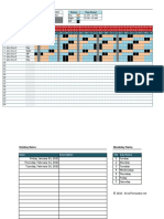 Rotation Schedule - Model 1 V1.2