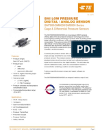 Smi Low Pressure: Digital / Analog Sensor