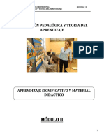 Ii Evaluación Pedagógica y Teoría Del Aprendizaje