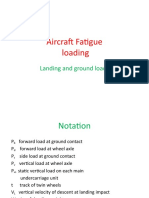 Aircraft Fatigue Loading: Landing and Ground Loads