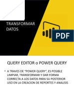 6.- TRANSFORMAR DATOS  ETL Basico CON POWER QUERY