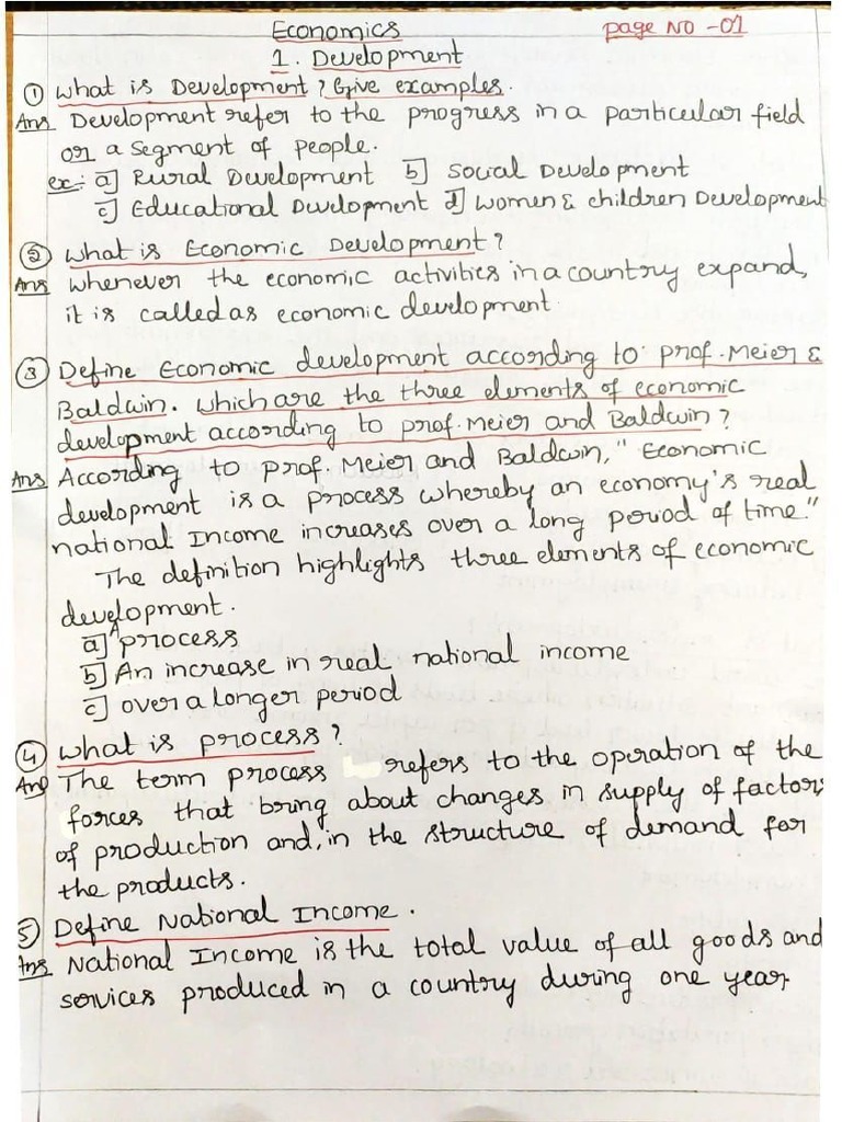 Today's Notes | PDF