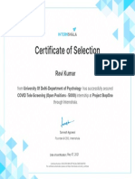 Ravi Kumar Hired Certificate-4