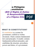 Philippine Constitution Bill of Rights