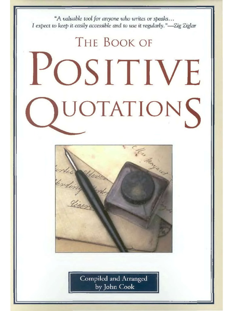The Book of Positive Quotations Djvu PDF