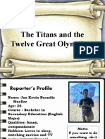 The Titans and The Twelve Great Olympians