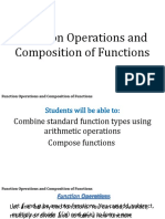 Function Operations and Composition of Functions 