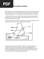 Chiseling Techniques and Safety Guidelines | PDF | Metals | Tools