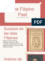 The Filipino Past: Rizal's Annotation of Morga