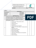 Petronas Carigali Ketapang Ii LTD Inspection Test Record (Itr) - B Flanges Management P06-B