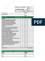 F-SSO - 020 - Check List Comedores y Vestidores