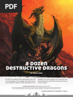 A Dozen Destructive Dragons