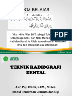 Teknik Radiografi Dental