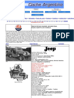 Coche Argentino - Jeep