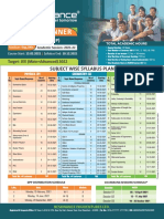 Course Planner: Subject Wise Syllabus Plan