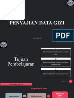 Penyajian Data Gizi