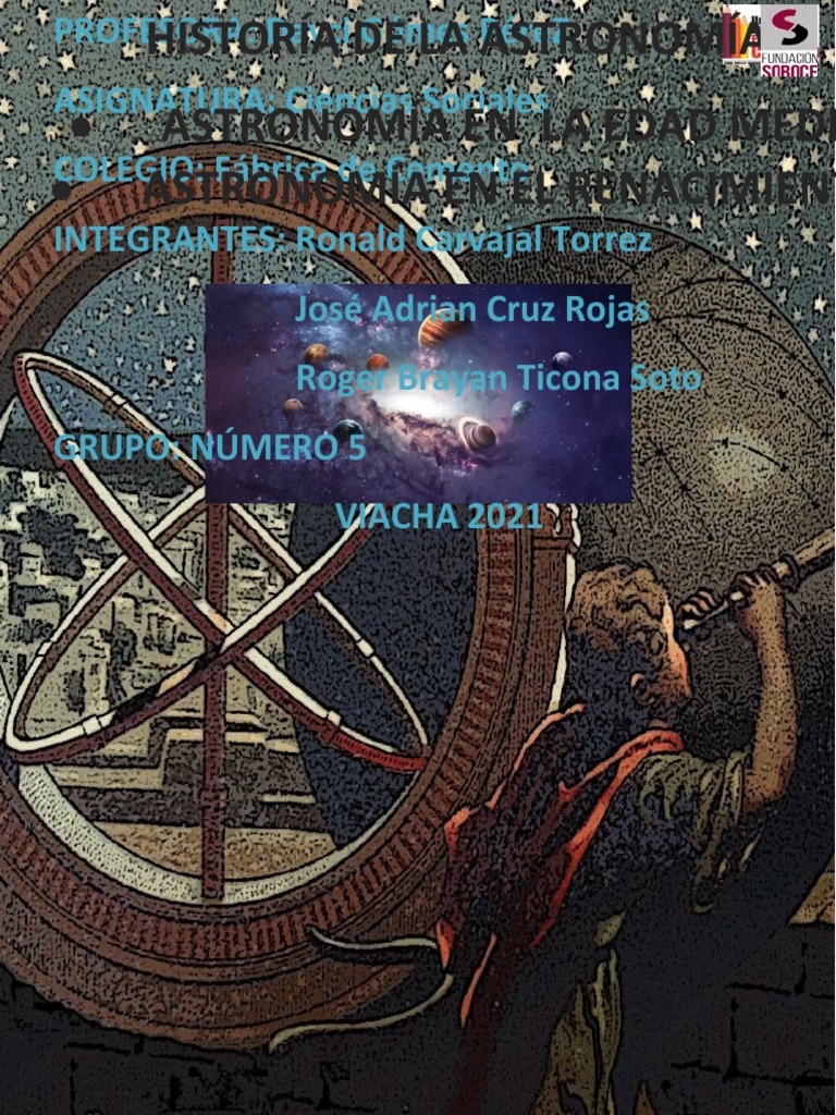 Historia de La Astronomía Informe | PDF | Heliocentrismo | Nicolás ...