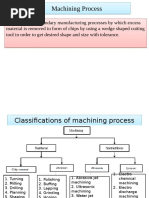 Machining Process