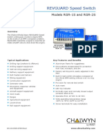REVGUARD Speed Switch: Models RGR-1S and RGR-2S