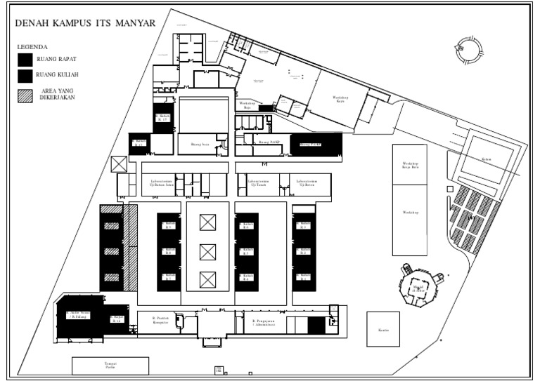 Denah Kampus ITS Manyar dan Ruangannya | PDF
