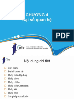 CTT102-Chuong 4 Dai So Quan He