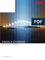 Energy Storage: Across Your Needs