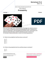 (Worksheet 15.2) - (Probability)