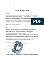 What Is A Direct Drive Motor