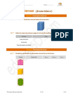 Ejercicios Extras de Areas de Prismas