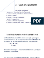 Módulo funciones básicas: polinomios, exponencial, logarítmica